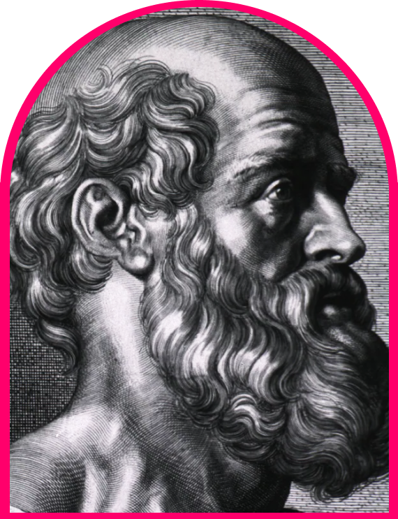 portrait of hippocrates